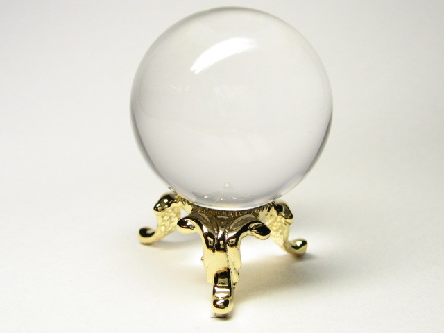  天然 水晶丸玉を販売