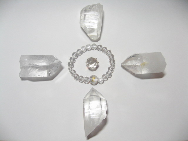 水晶ポイントによる浄化方法