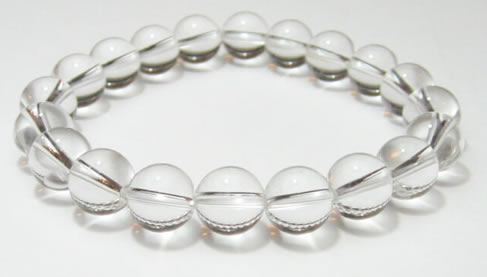 最高級天然水晶ブレスレット・メンズパワーストーンブレスレット