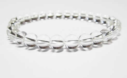 パワーストーンの最高級 天然 水晶 7mmブレスレット