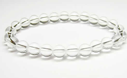 女性・男性のお守り 水晶 ブレスレット