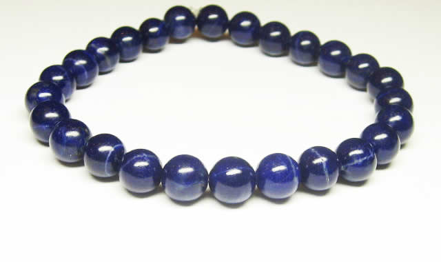 幸運を呼ぶパワーストーン　ラピスラズリブレスレット 