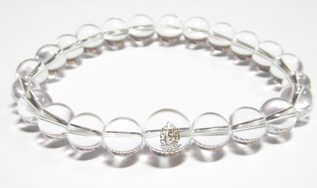 自分の干支守護神【千手観音菩薩】子年の干支守護石 ・十二支守り本尊 数珠水晶ブレスレット・パワーストーンブレスレット