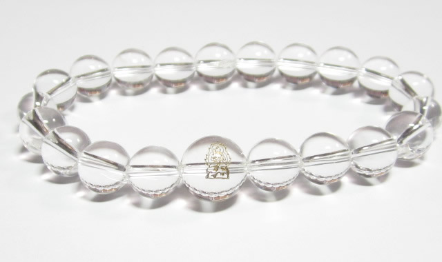 自分の干支守護神【不動明王】酉年の干支守護石 ・十二支守り本尊 数珠水晶ブレスレット・パワーストーンブレスレット