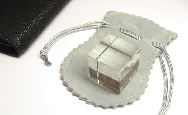 パワーストーンカット水晶の水晶6面カット