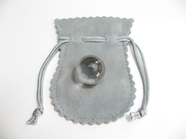 最高級 天然 水晶丸玉・水晶玉18mm