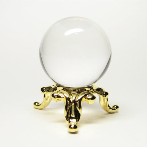 天然石　水晶玉