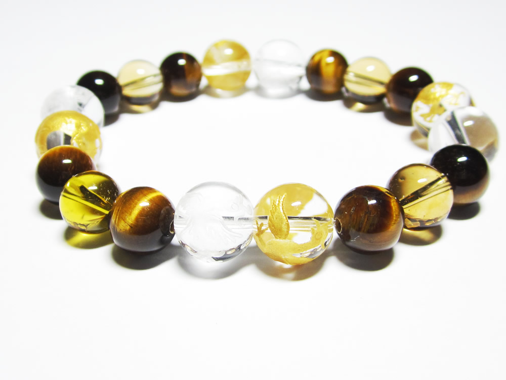 
最強大金運 四神獣陰陽ブレスレット