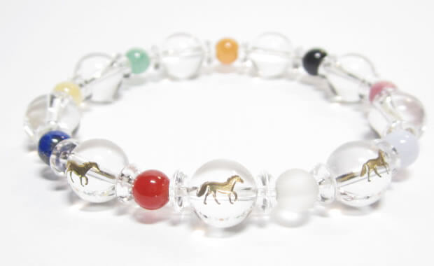 パワーストーンブレスレット・開運(馬九行く)うまくいくブレスレット 女性用サイズ