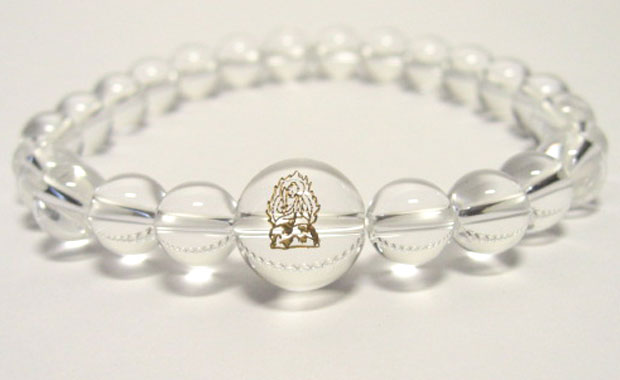 干支守護石【不動明王 酉年】水晶パワーストーンブレスレット