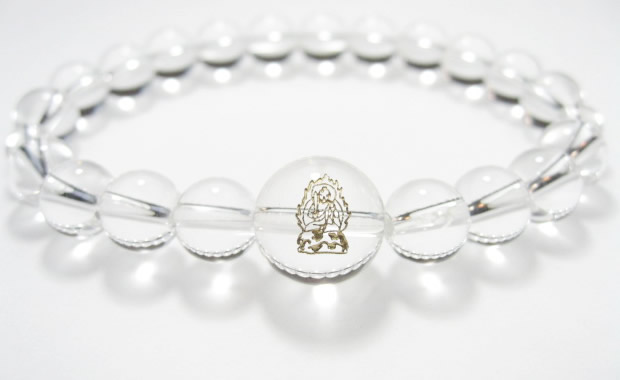 守護神・守り神 水晶数珠8mmブレスレット