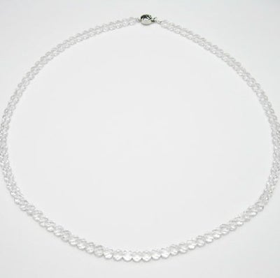 水晶ネックレスカット パワーストーンネックレス