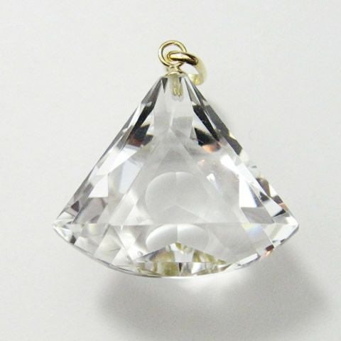 山梨水晶　ペンダントトップ 山梨の名工作・水晶ペンダントトップ レディースを通販|｜PAX