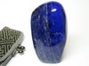 パワーストーン・ラピスラズ原石全面磨き　瑠璃色のお守り