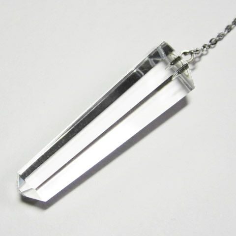 パワーストーンの水晶ペンデュラム六角柱小