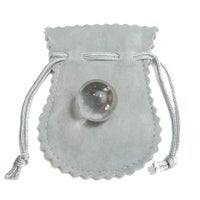 最高級 天然 水晶 丸玉18mm　袋付き　天然石