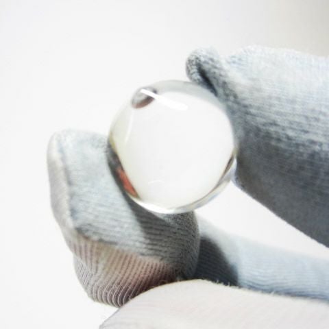 最高級 天然石 水晶 如意宝珠15mm