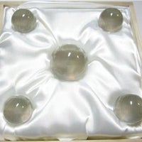 四方地鎮 魔除け水晶玉【２Ａ～A】37～40mmセット  土地に埋める天然水晶玉