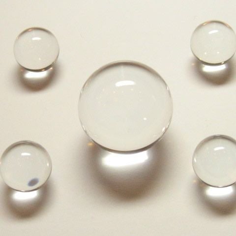 土地の四隅に水晶玉を埋めてお清め浄化する水晶玉1.1寸セット