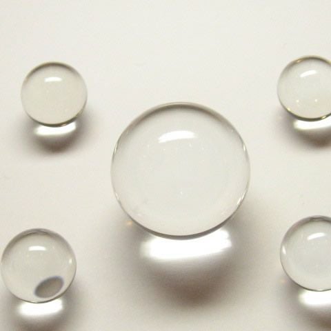 土地の四隅に水晶玉を埋めてお清め浄化する水晶玉1.1寸セット