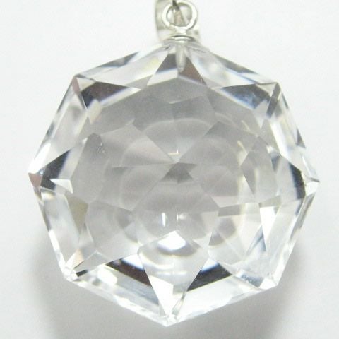 水晶八角形♡多面カット♡No.2542 水晶八角カットペンダントトップ販売／パワーストーン・水晶のPAX