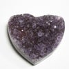 恋愛に効果の幸運の形 アメジストクラスターハート型・アメジスト原石