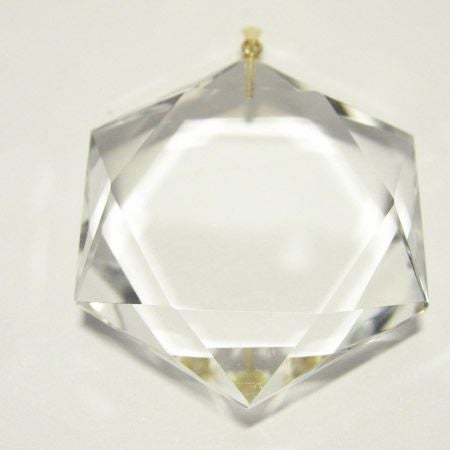 水晶六芒星ペンダントトップ金具18金を通販／パワーストーンPAX