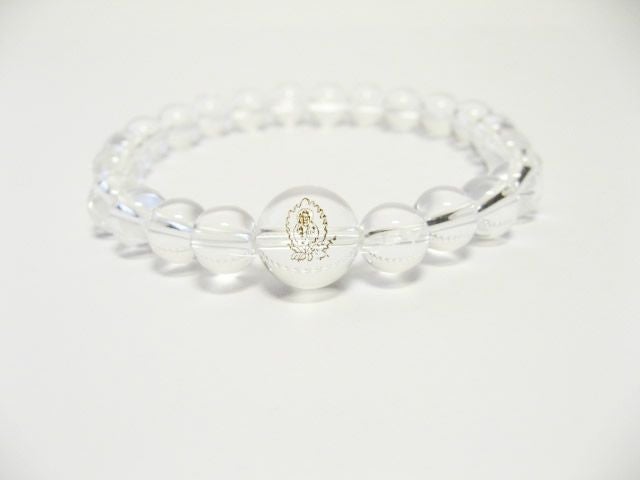 干支守護石【文殊菩薩 卯年】パワーストーン水晶ブレスレット