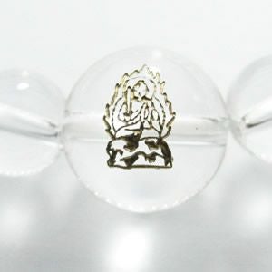 干支守護神 不動明王　水晶8mm数珠ブレスレット