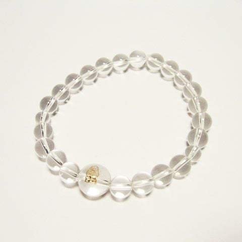 干支守護石【不動明王 酉年】パワーストーン水晶ブレスレット