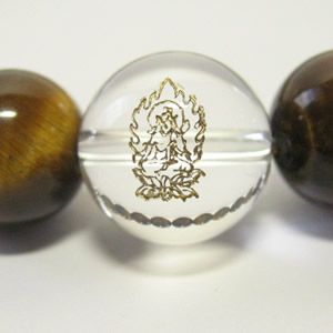 干支守護神【虚空蔵菩薩】丑年・寅年の干支守護石 ・十二支守り本尊タイガーアイ