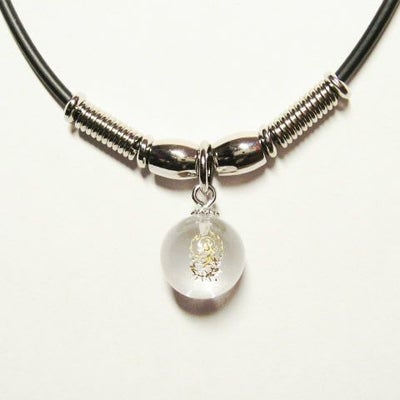 干支守護神 虚空蔵菩薩 お守り水晶玉ネックレスチョーカー