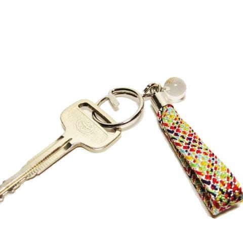 勢至菩薩 厄除け七色水晶キーホルダーorストラップ