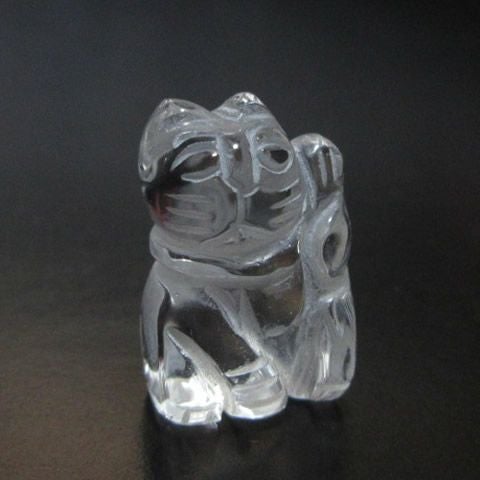 水晶 招き猫 01 | 幸せを呼ぶ石PAX