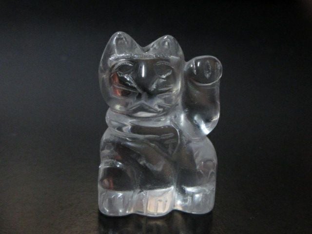 水晶 招き猫 03