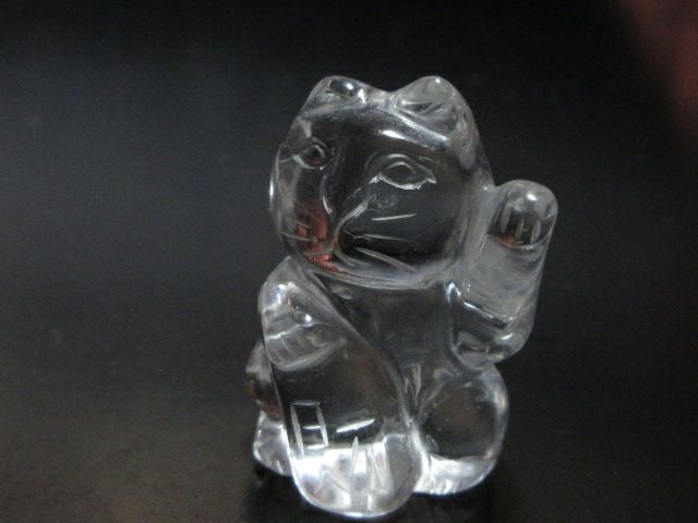 水晶 招き猫 04
